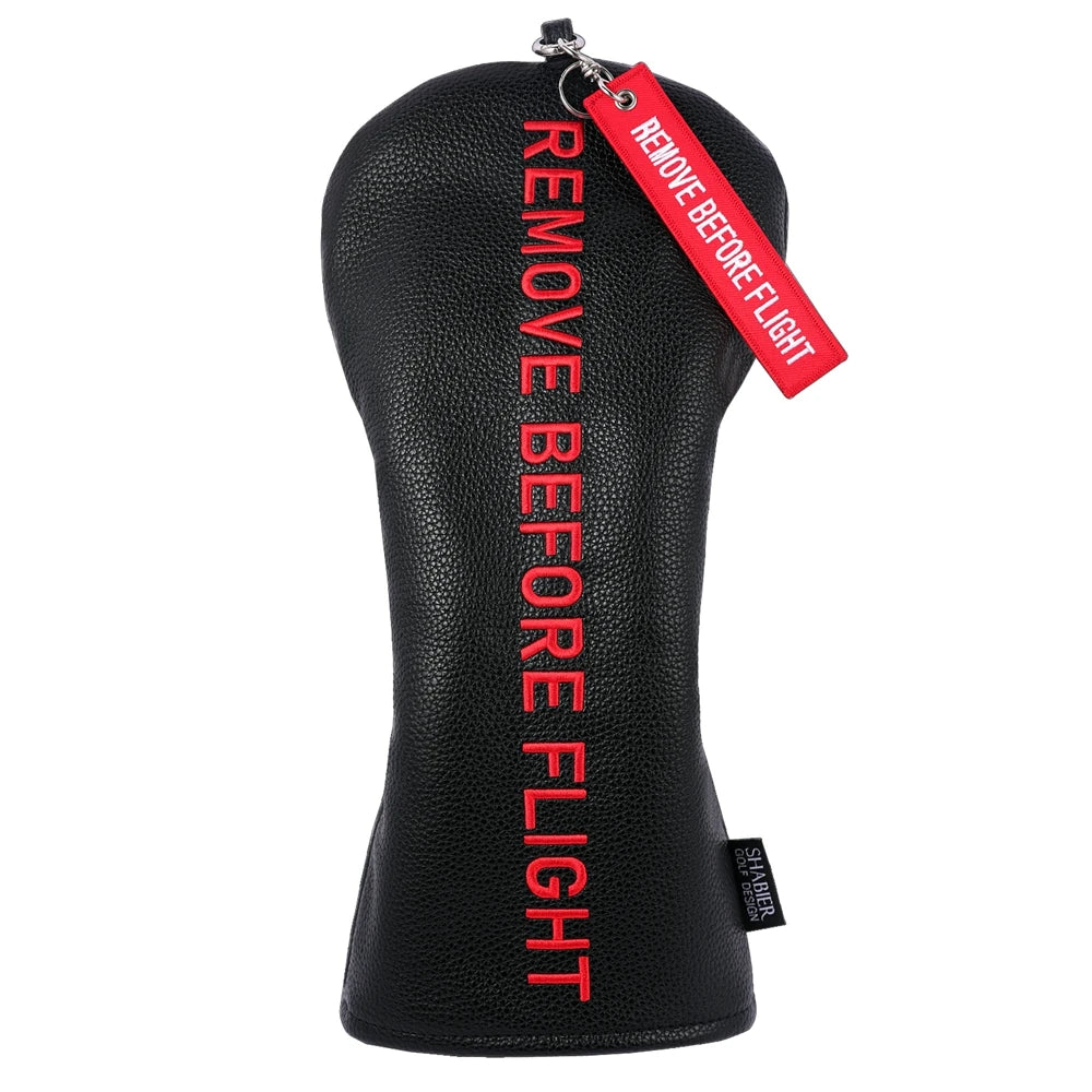 "Remove Before Flight" Leather Head Covers (Woods/Putters)