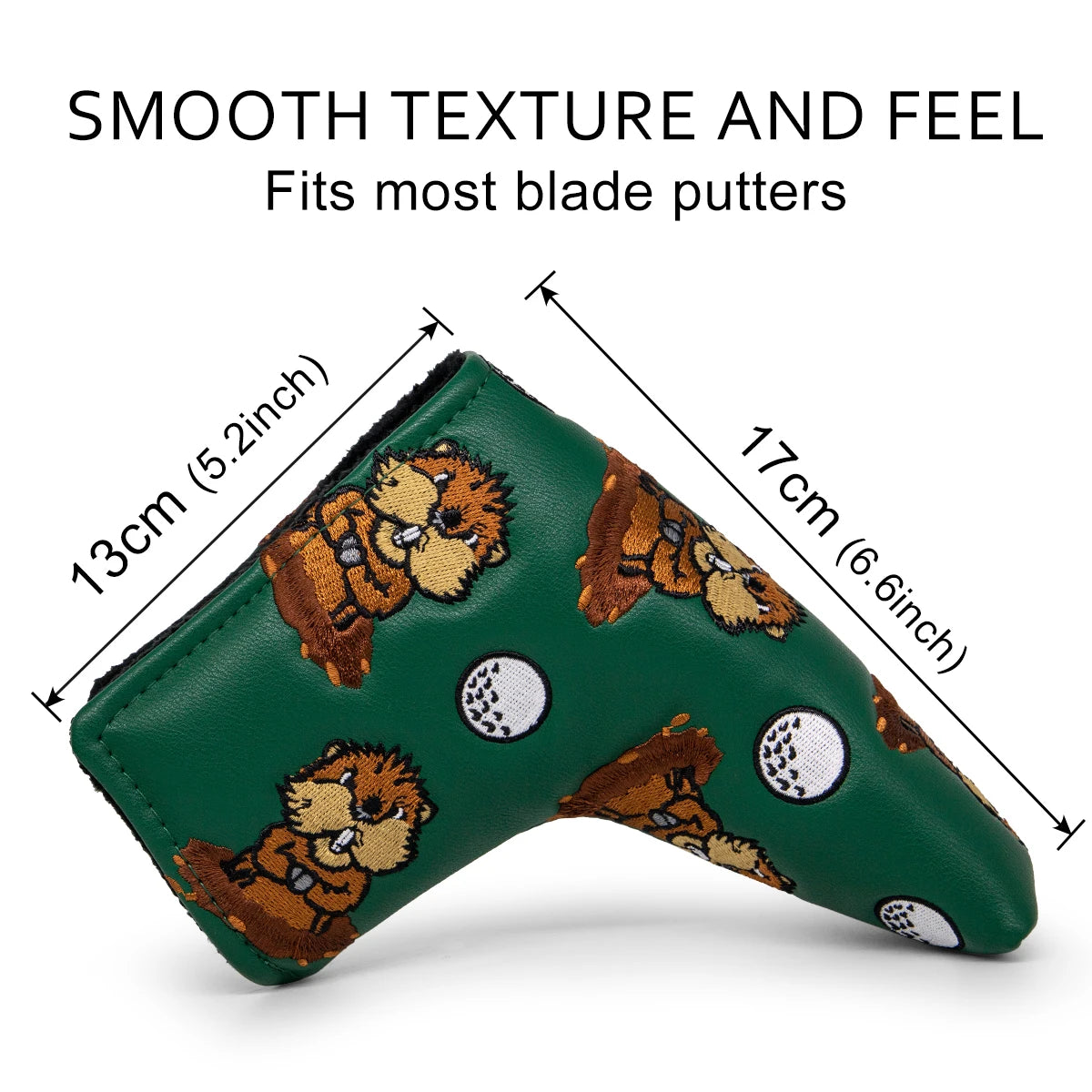 Groundhog "GO HOME BALL!" Head Covers (Woods/Putters)