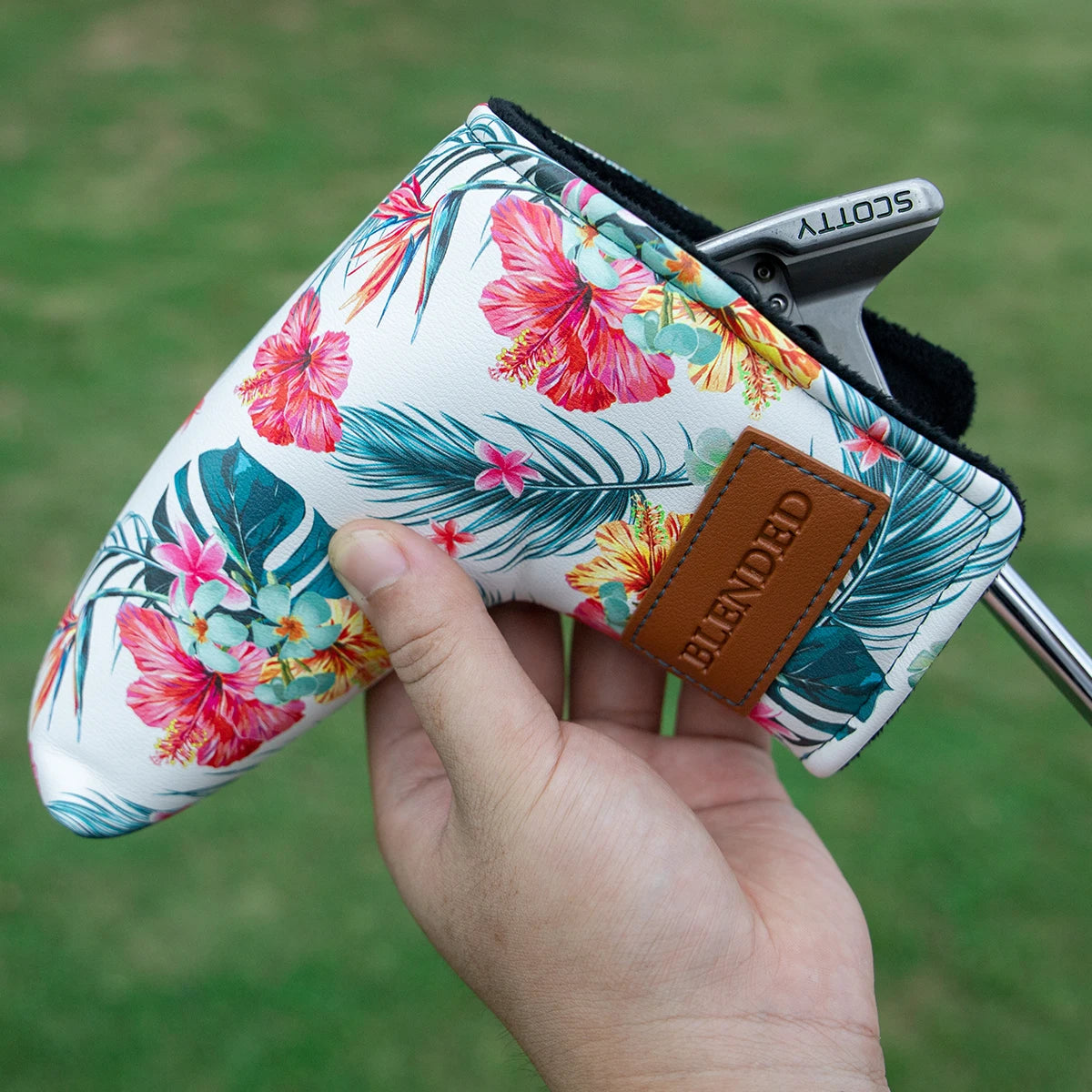 Hawaiian Floral Pattern Head Covers