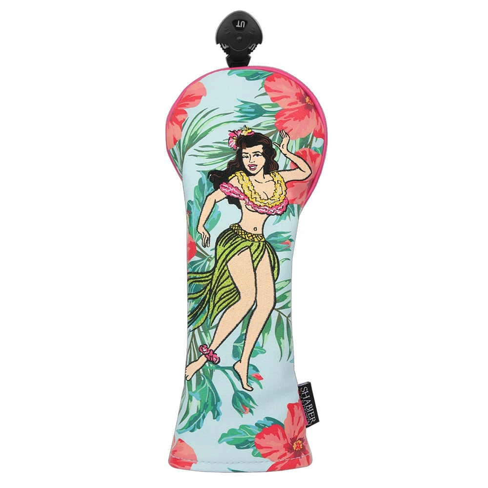 Honolulu Hawaii Hula Girl Head Covers