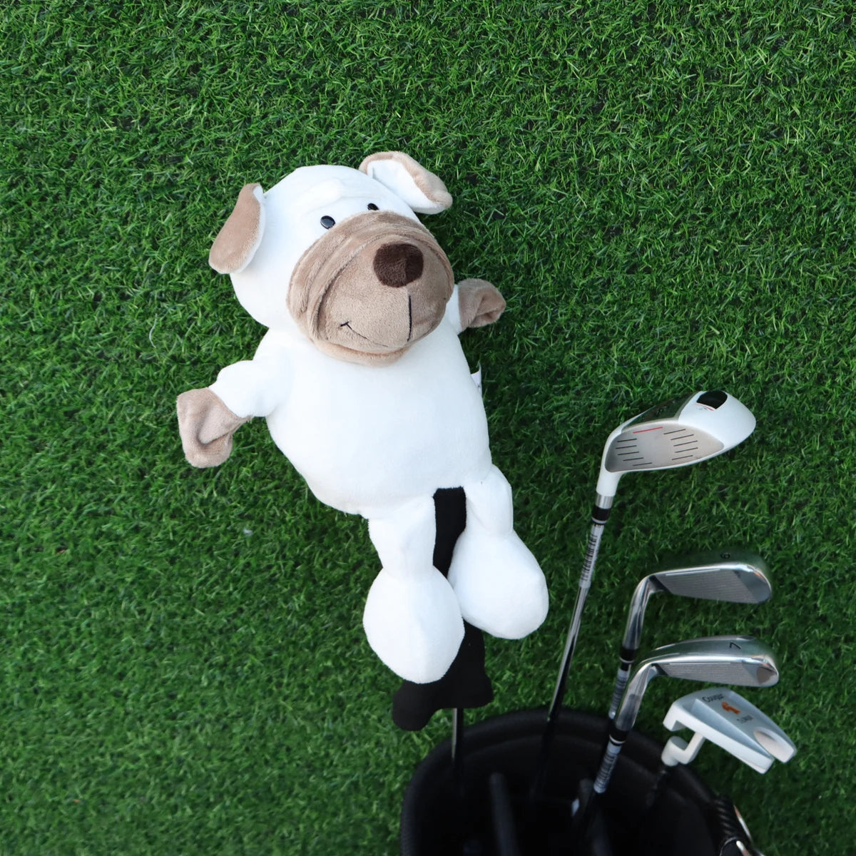 Cute Dog Head Covers (Driver/Fairway/Hybrid)