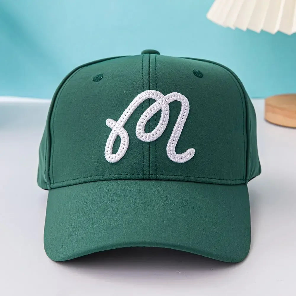 "M" Stitched Golf Hats