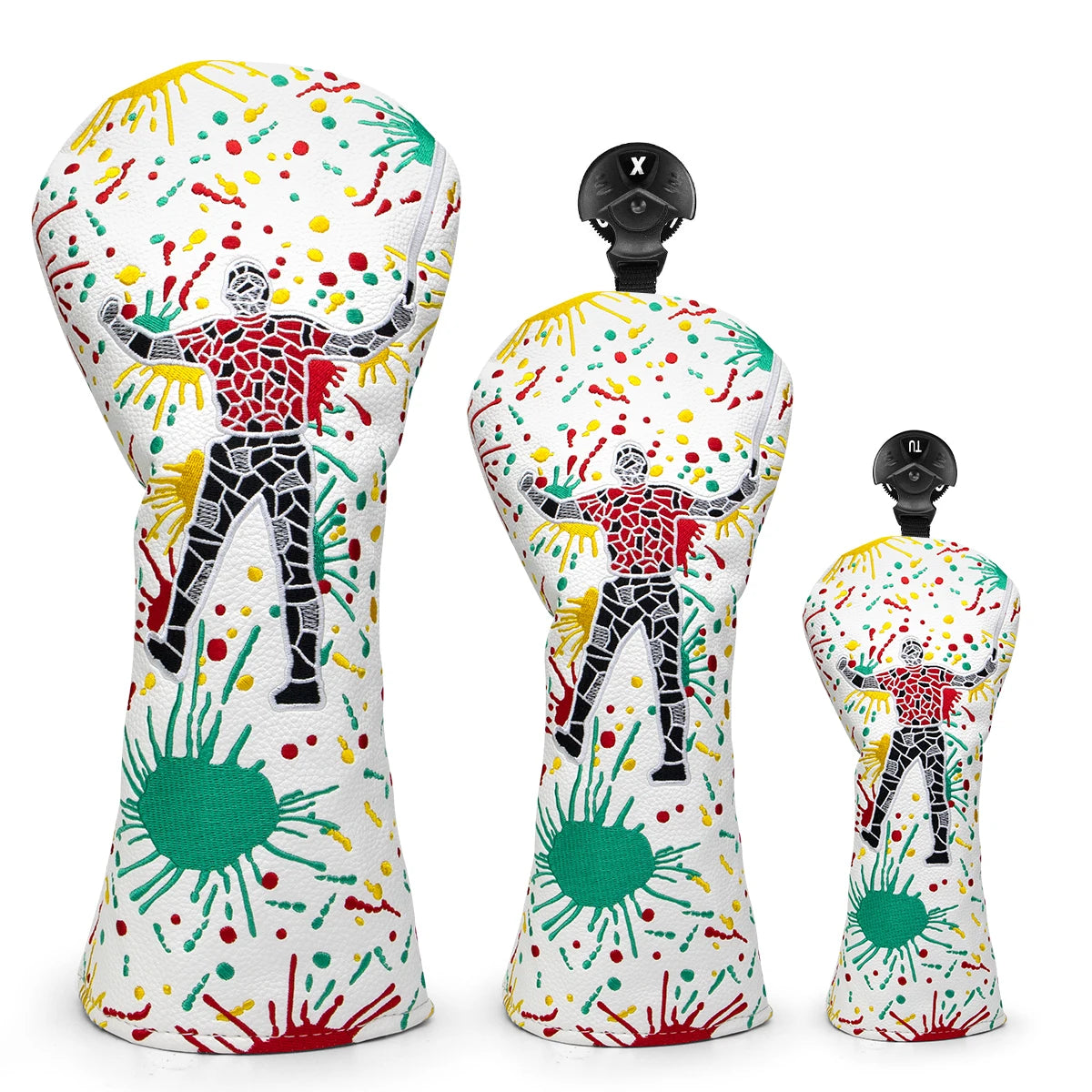 Tiger Woods Abstract Head Covers (Woods/Blade)