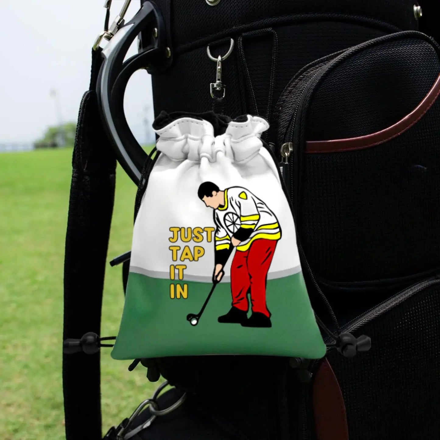 Golf Valuables Pouch (Happy Gilmore - "Just Tap It In")