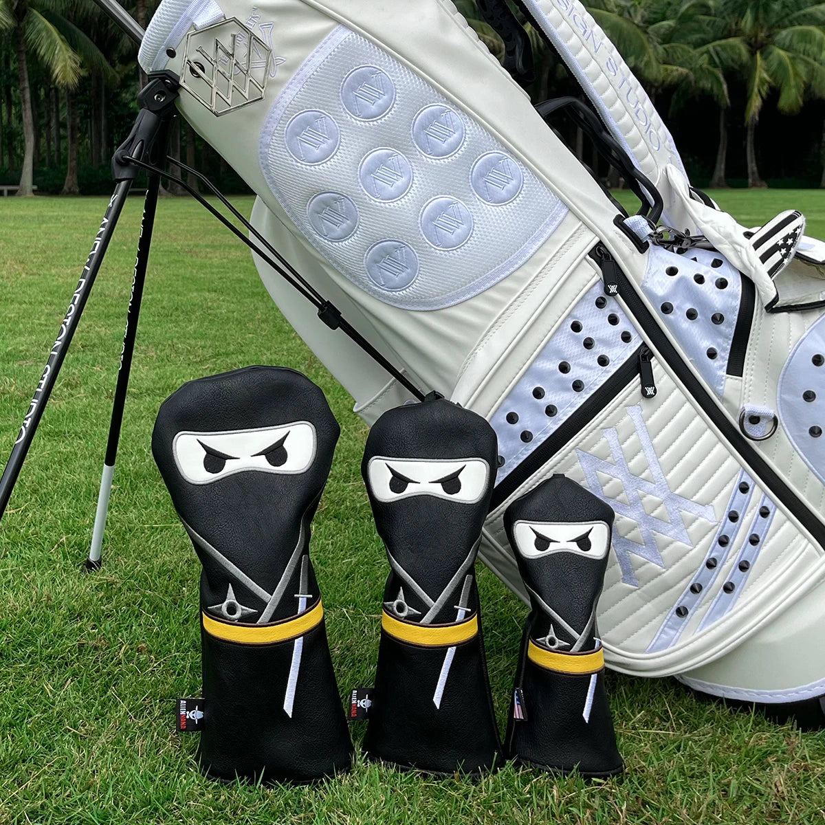 Black Ninja Head Covers