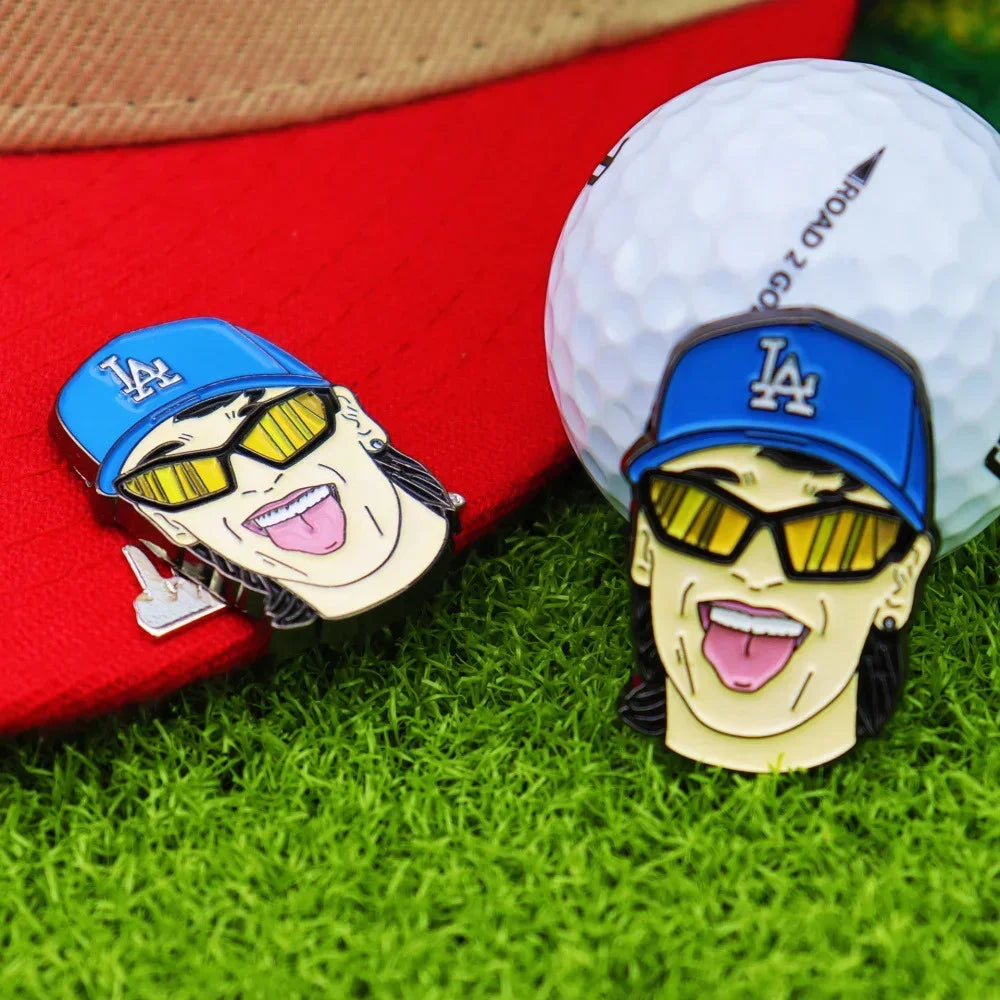 LA Dodgers "Glasses/Mullet" Ball Marker