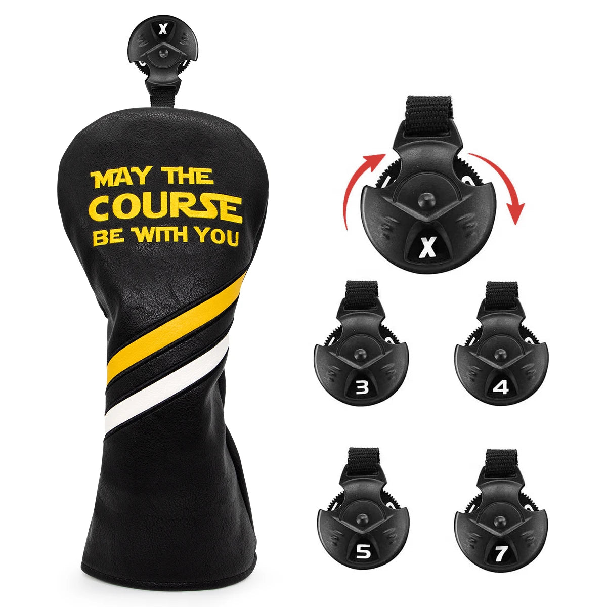 Star Wars "May The Course Be With You" Head Covers (Woods/Hybrid/Mallet)