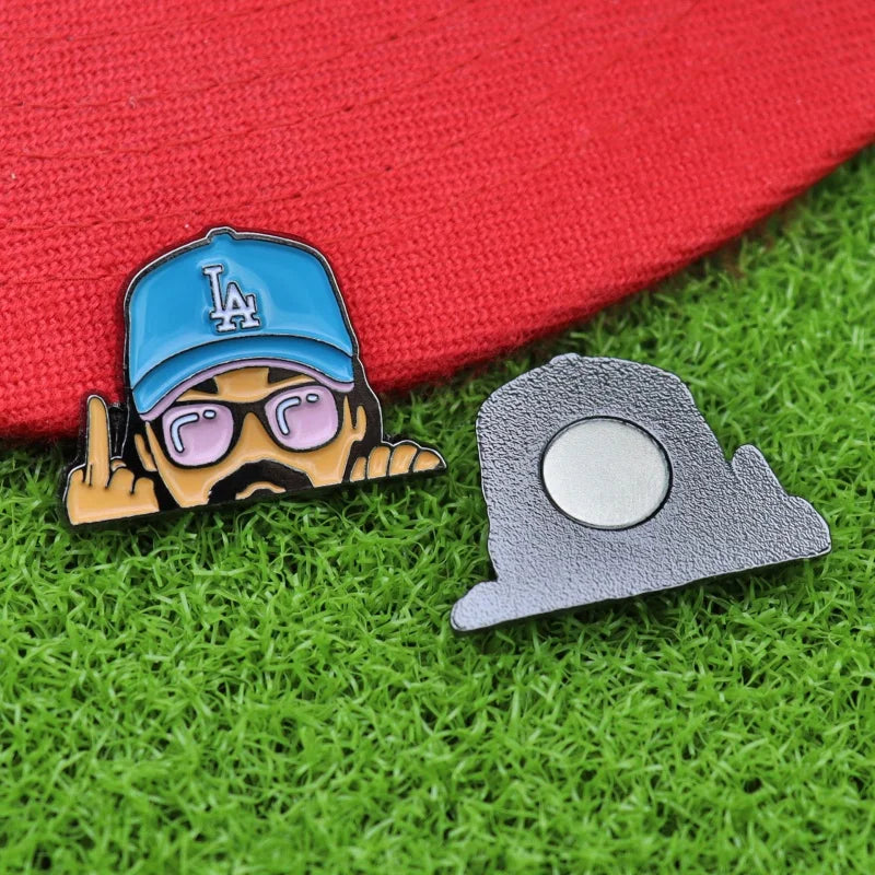 LA Dodgers "Middle Finger" Ball Marker