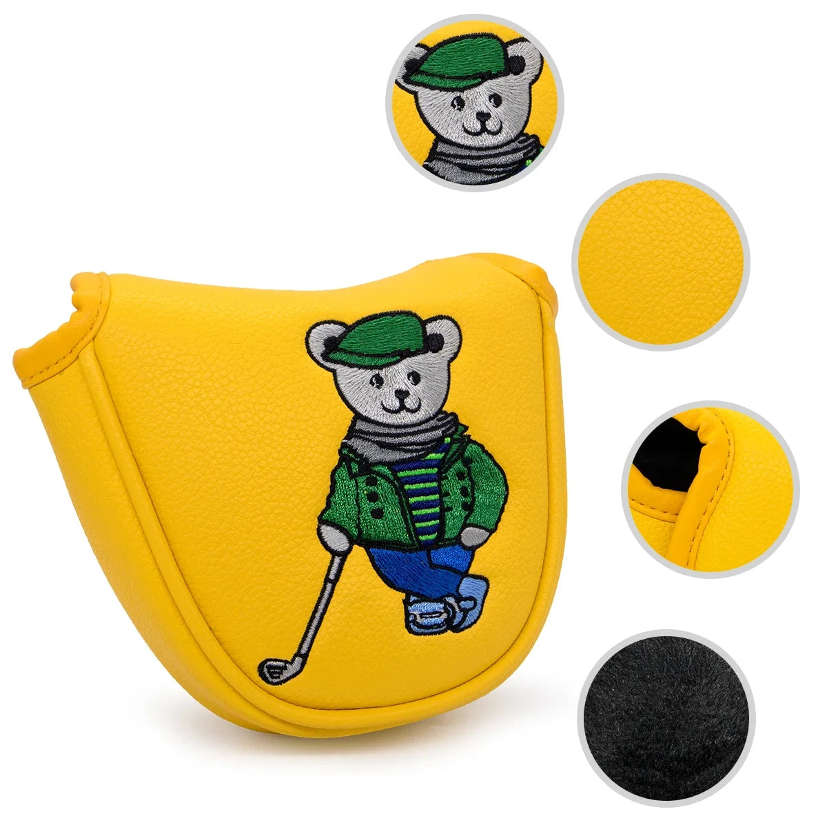 Mr. Bear Putter Covers (Blade/Mallet)