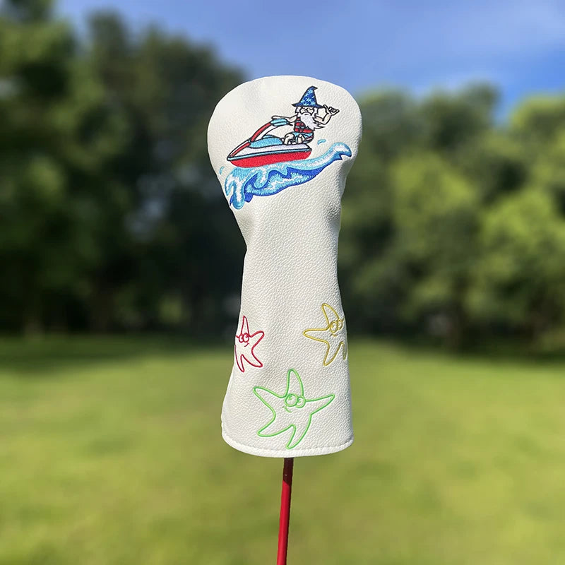 Surfing Wizard Head Covers