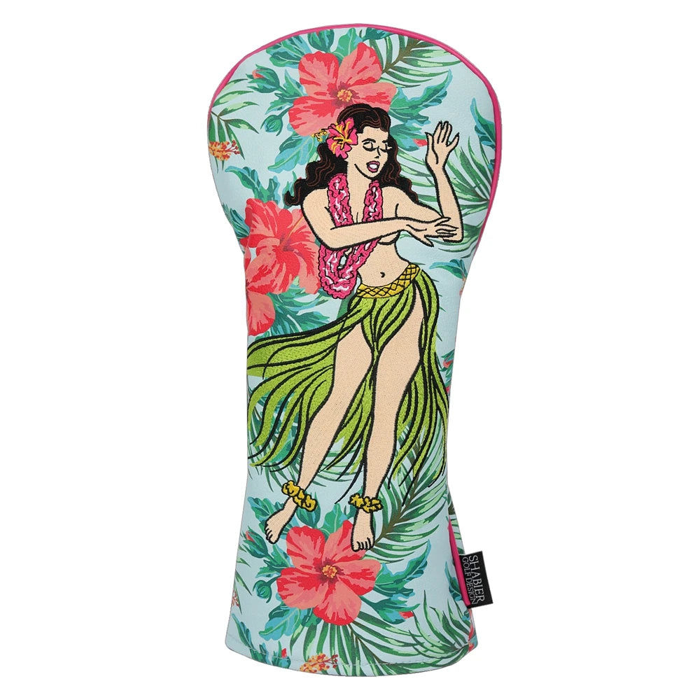 Honolulu Hawaii Hula Girl Head Covers