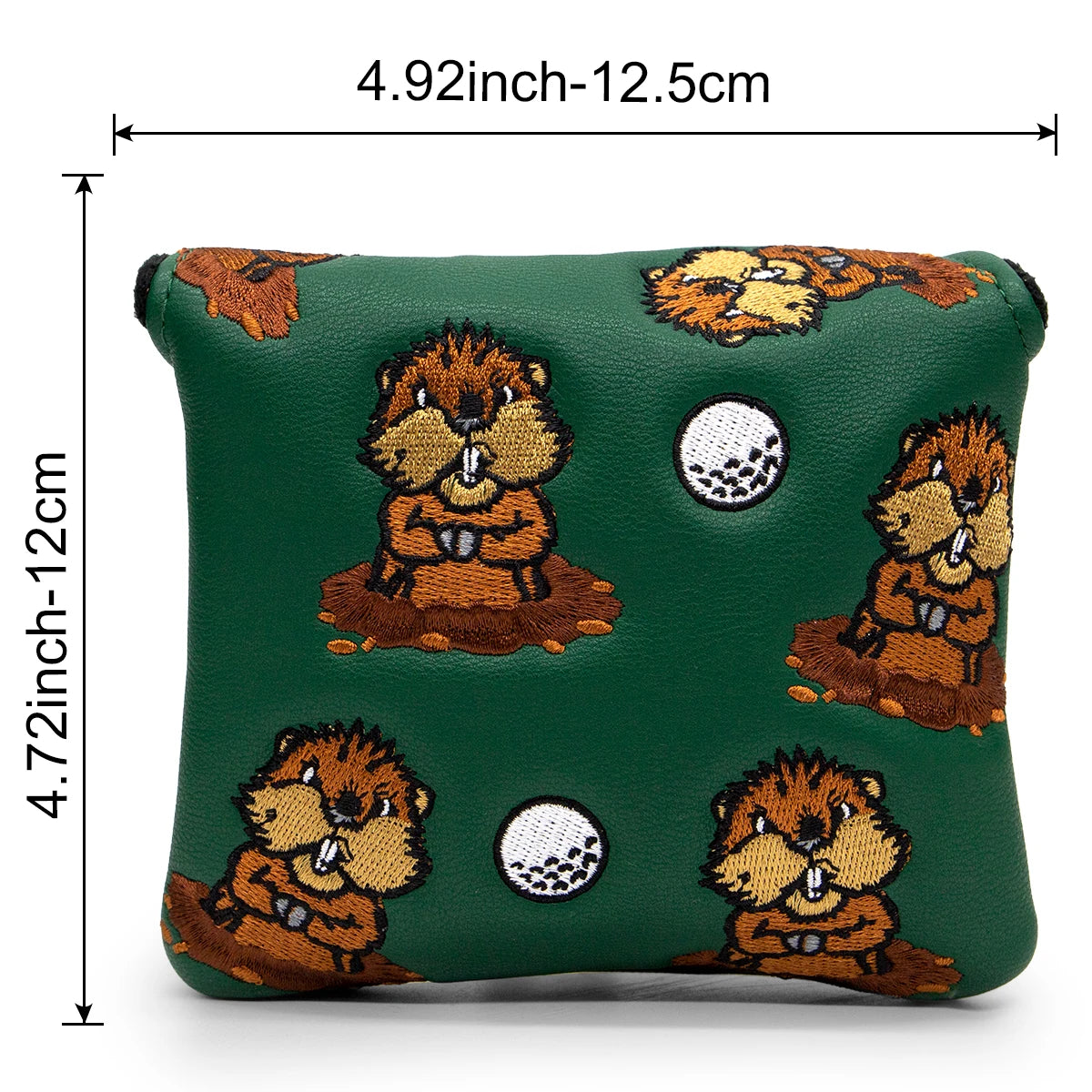 Groundhog "GO HOME BALL!" Head Covers (Woods/Putters)