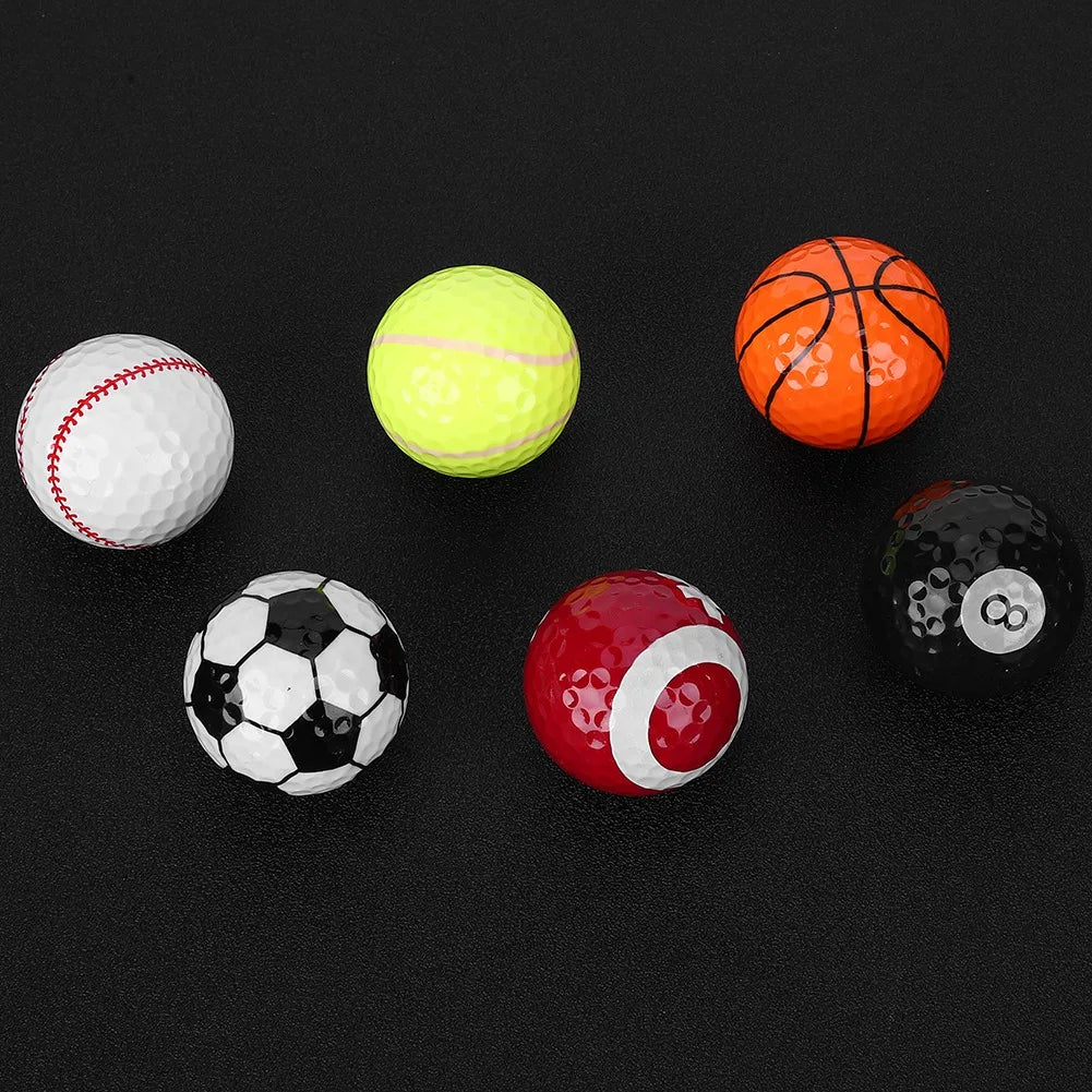 6 Pcs - Golf Ball Multi-Sport Gift Set