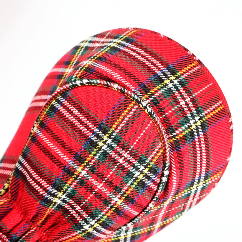 Red Plaid Head Covers