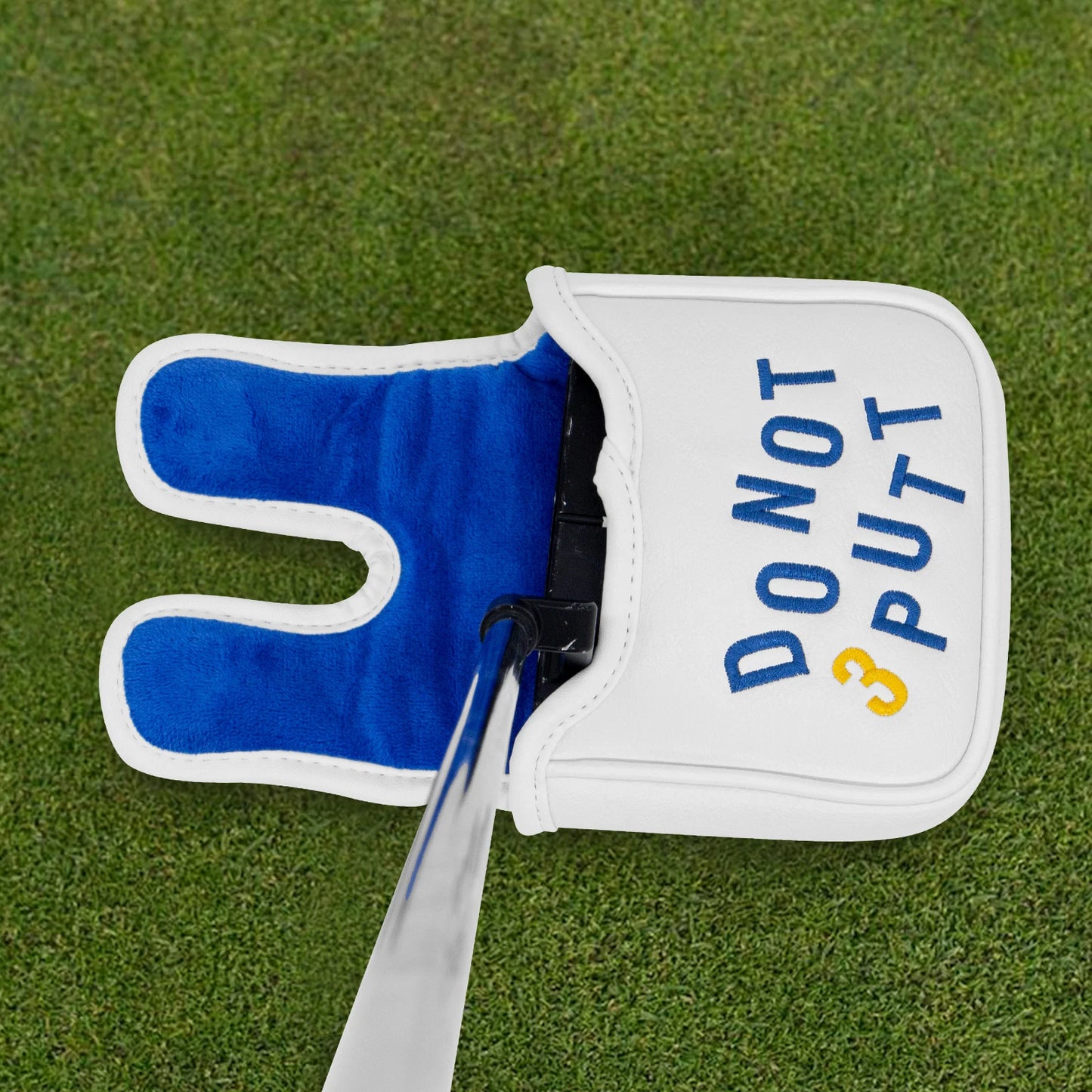 "DO NOT 3-PUTT" Putter Head Covers