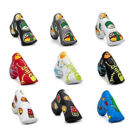 Various Blade Putter Covers (Sushi/Birdie/Skeleton/Burger)