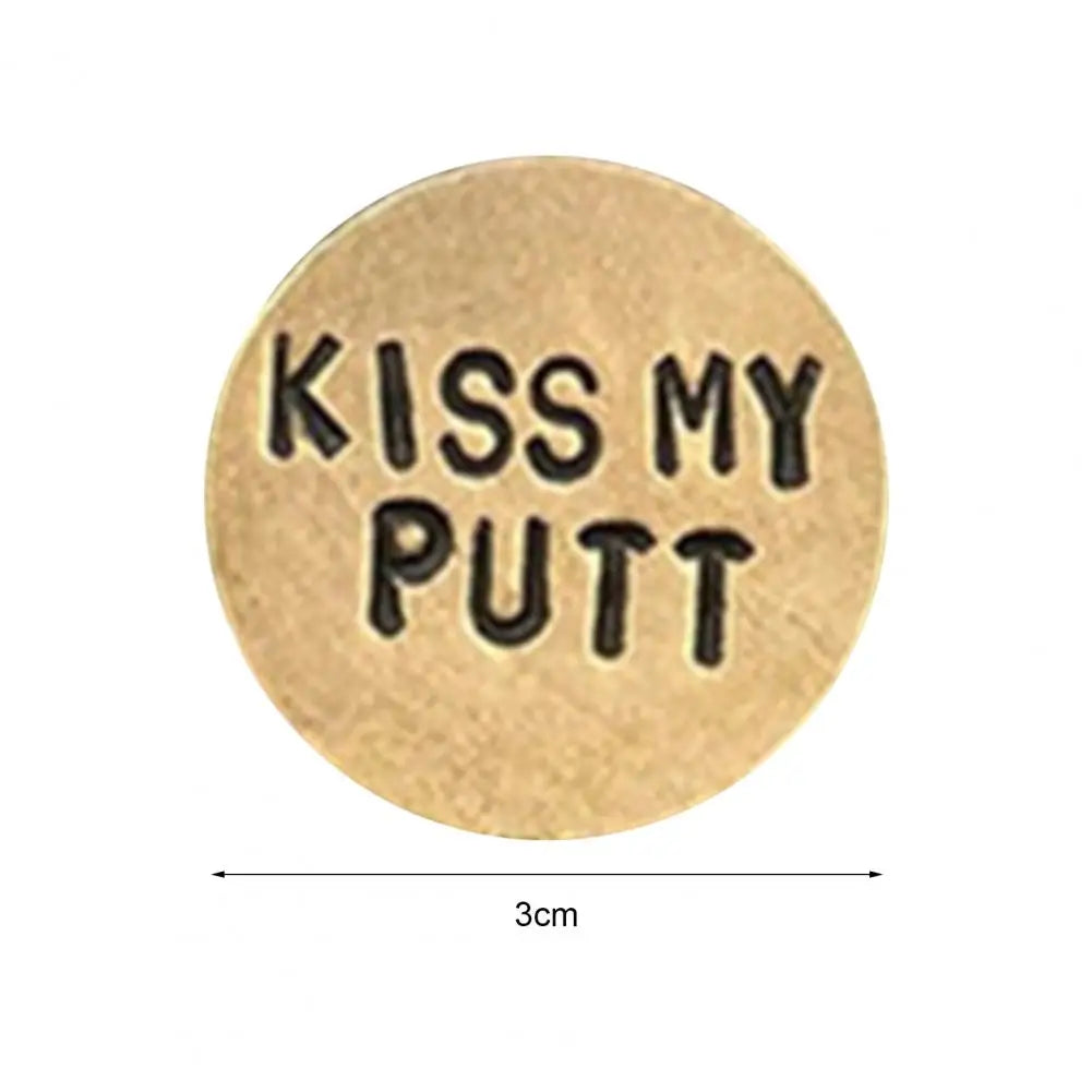 Kiss My Putt - Ball Marker