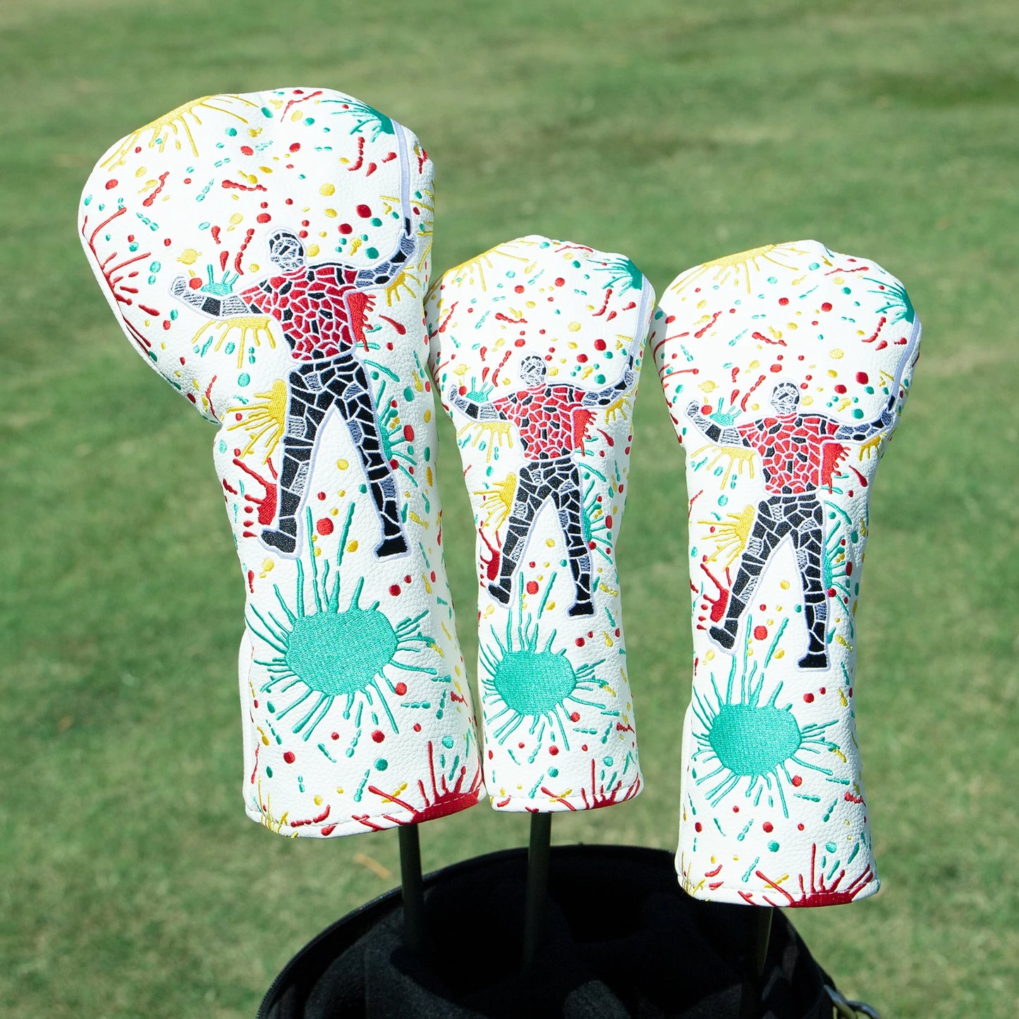 Tiger Woods Abstract Head Covers (Woods/Blade)