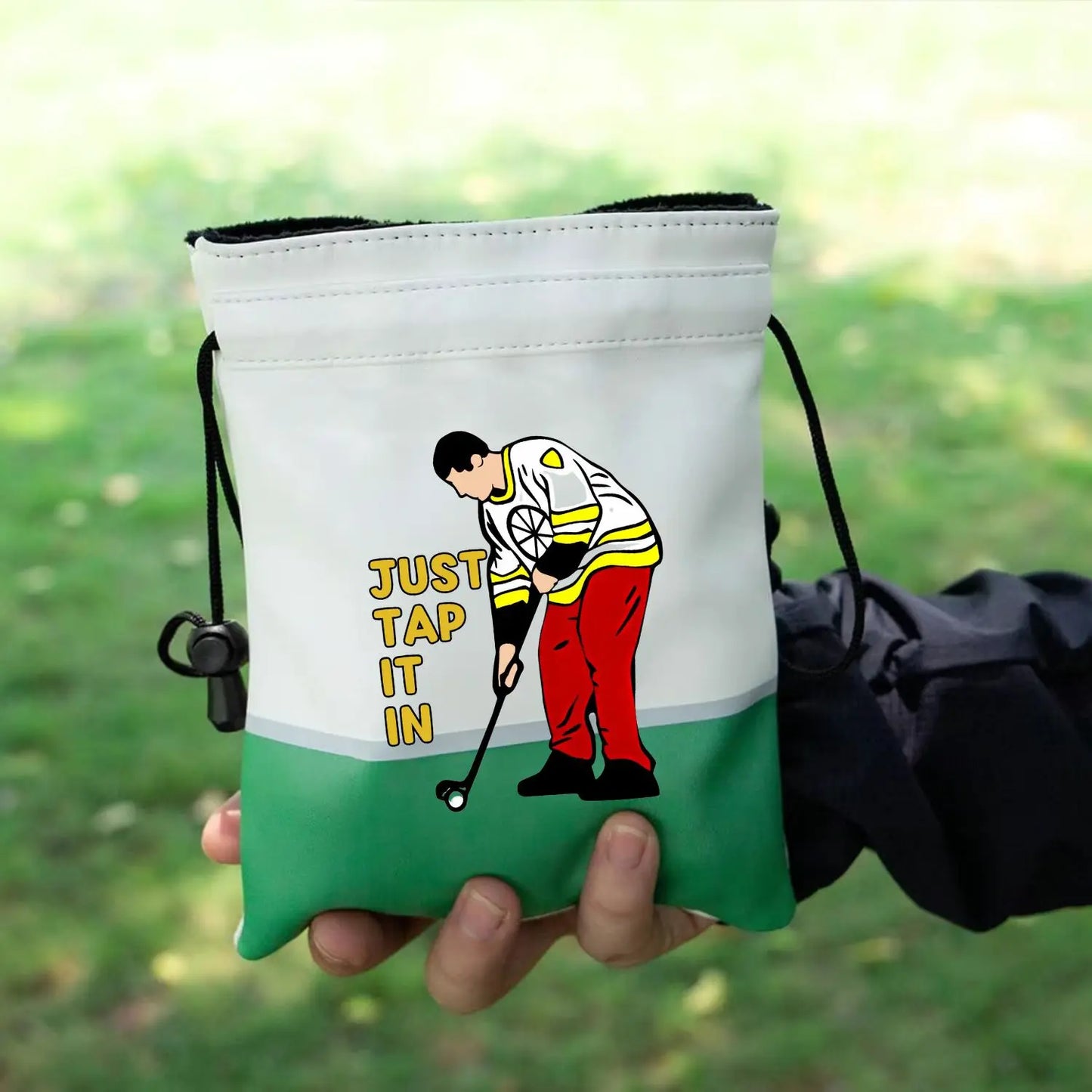 Golf Valuables Pouch (Happy Gilmore - "Just Tap It In")