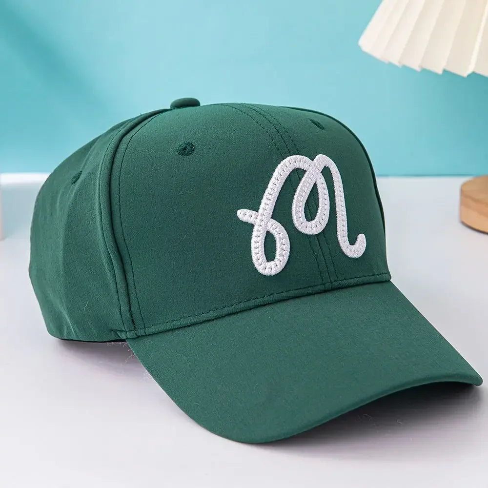 "M" Stitched Golf Hats