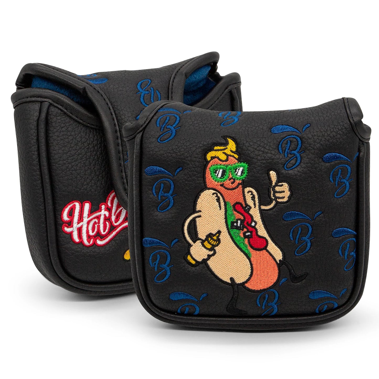 Hot Dog Head Covers (Black)