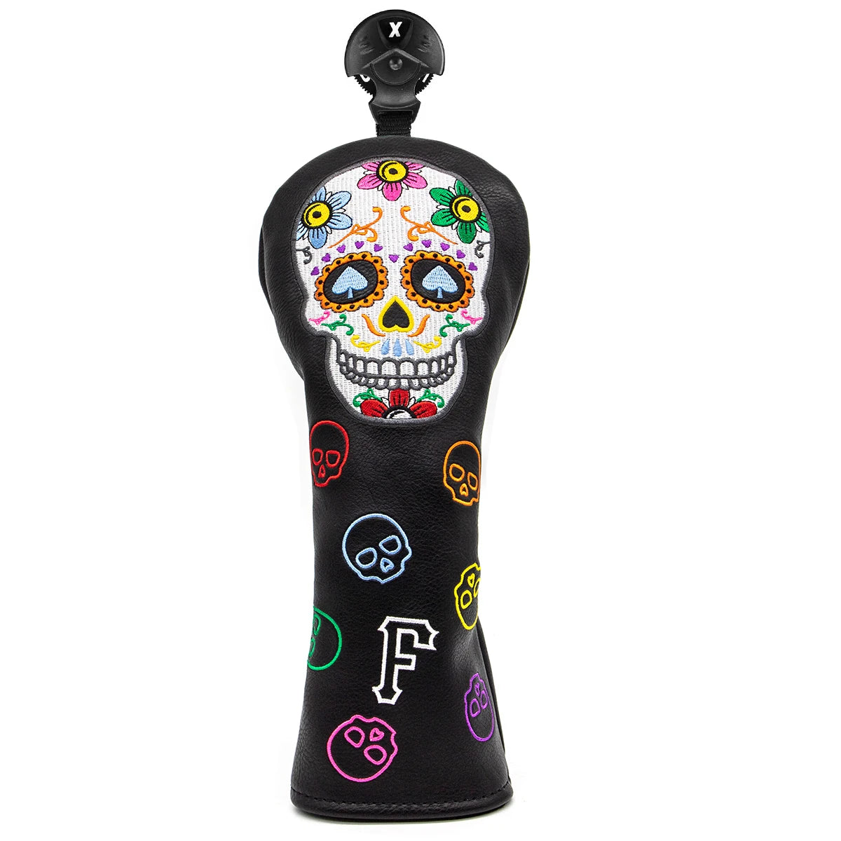 Floral Skull Head Covers (Woods/Putters/Pouch)