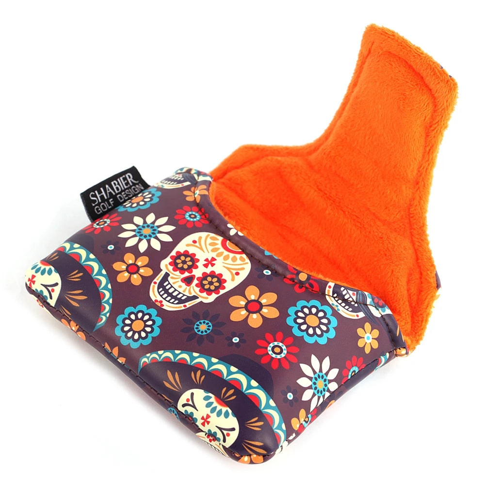 "Day of the Dead" / "Dia De Los Muertos" - Mallet Putter Cover