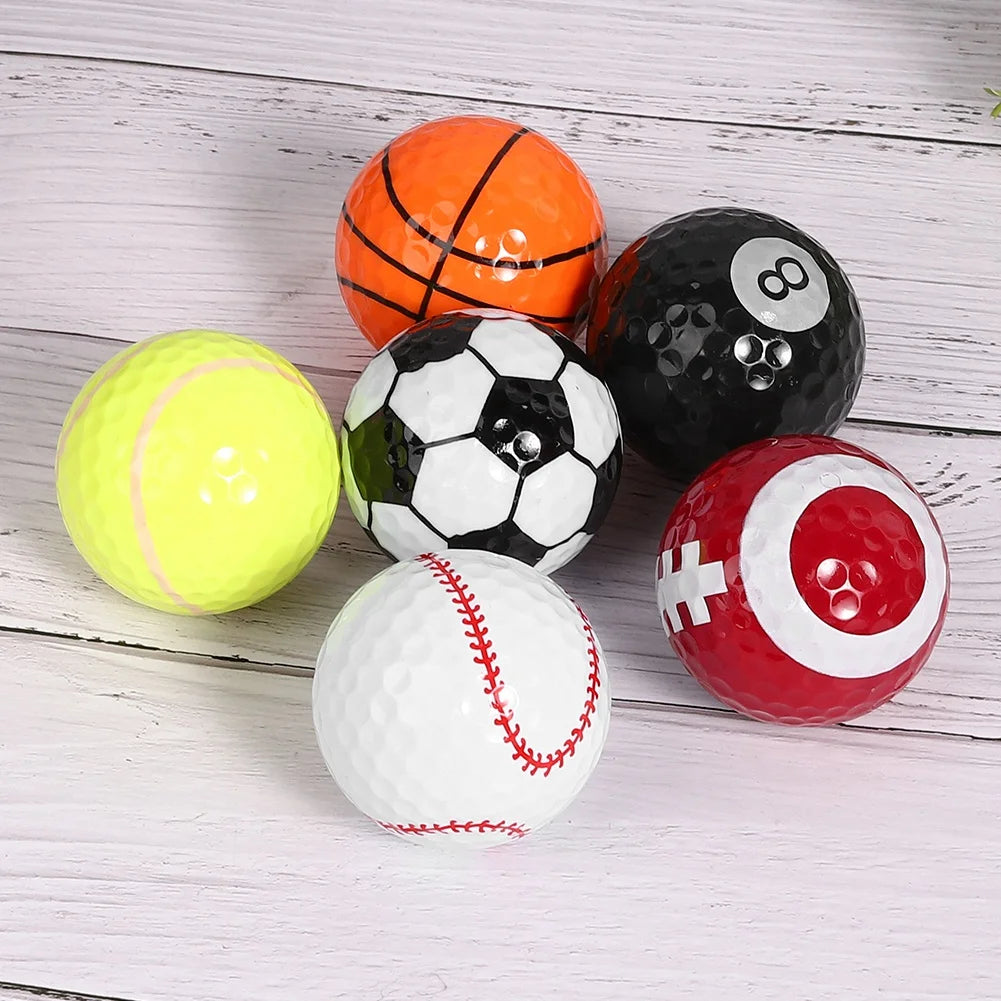 6 Pcs - Golf Ball Multi-Sport Gift Set