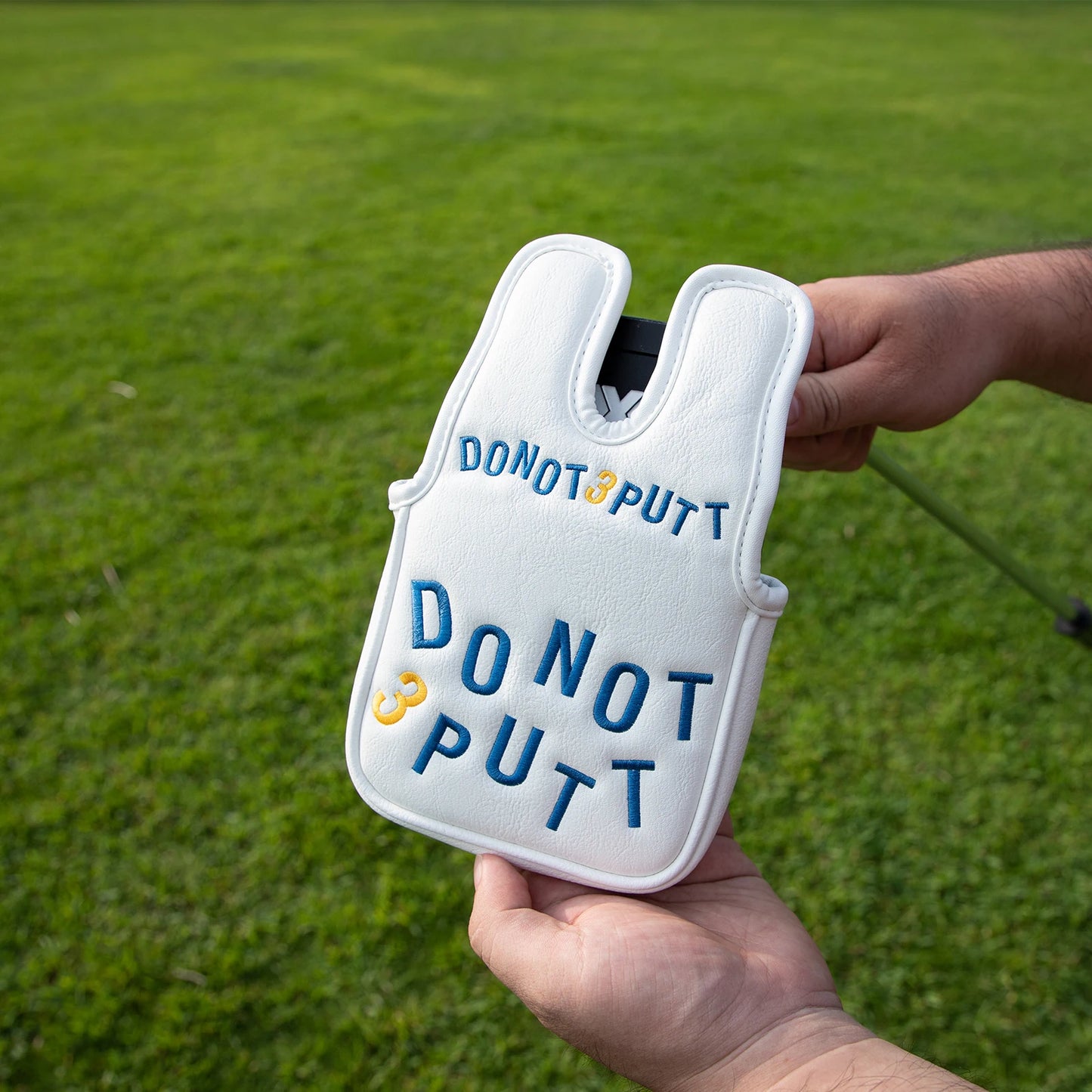 "DO NOT 3-PUTT" Putter Head Covers