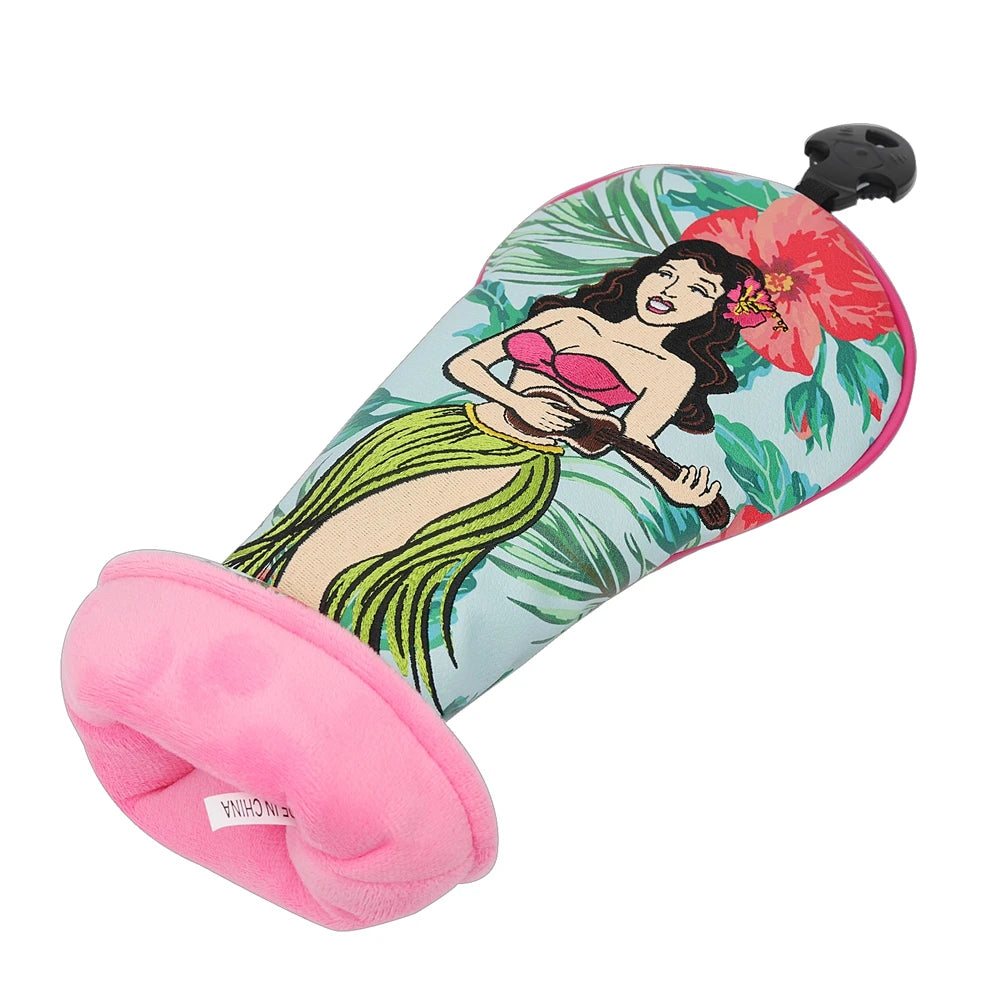 Honolulu Hawaii Hula Girl Head Covers