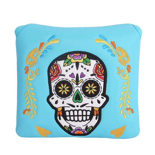 Sugar Skeleton Full Mallet Putter Cover