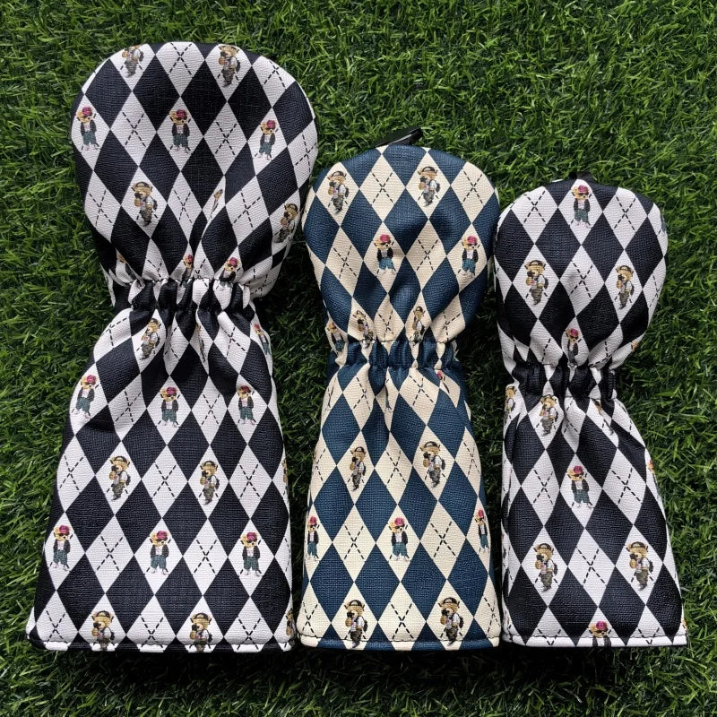 Golf Drops "Bear Branded" Premium Head Covers