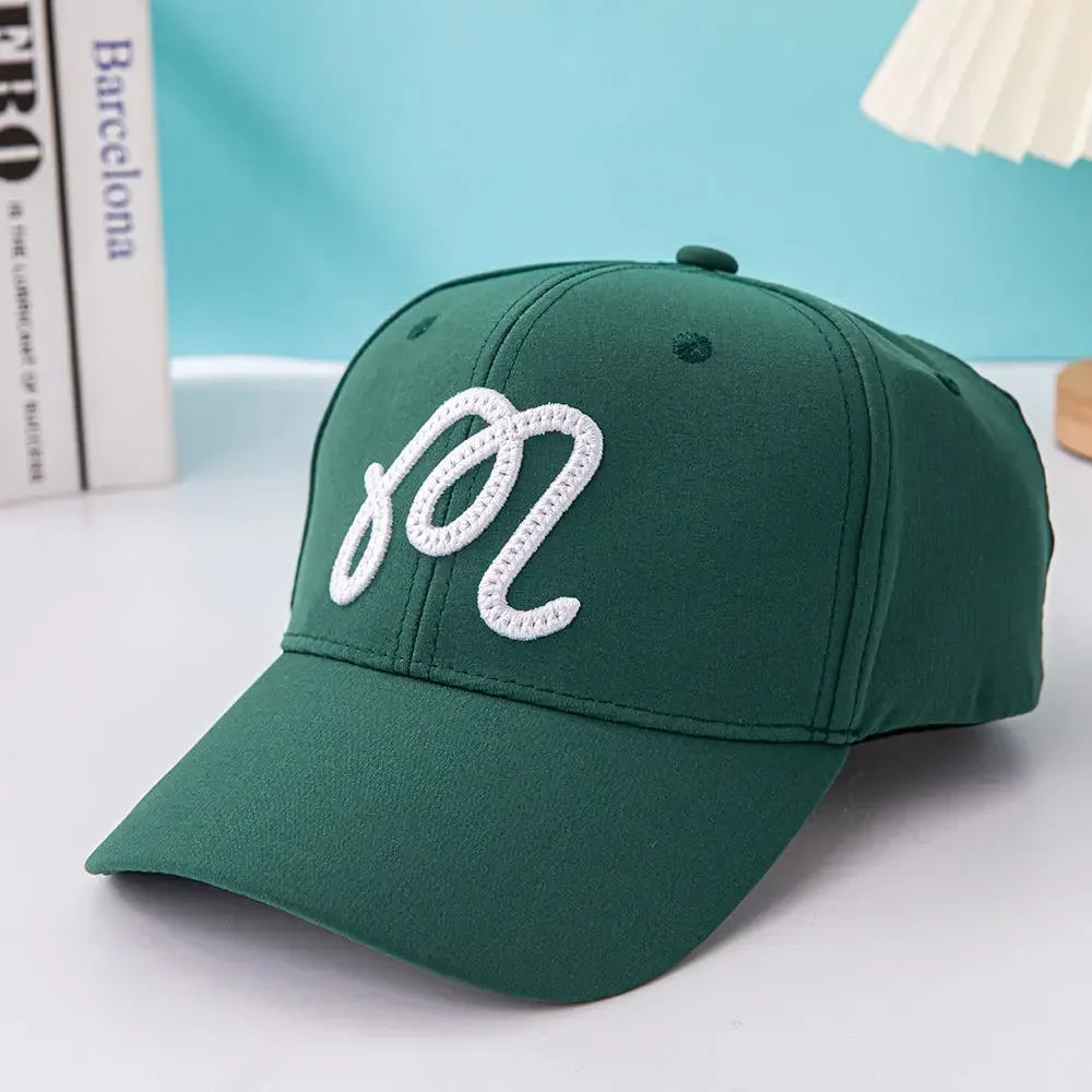 "M" Stitched Golf Hats