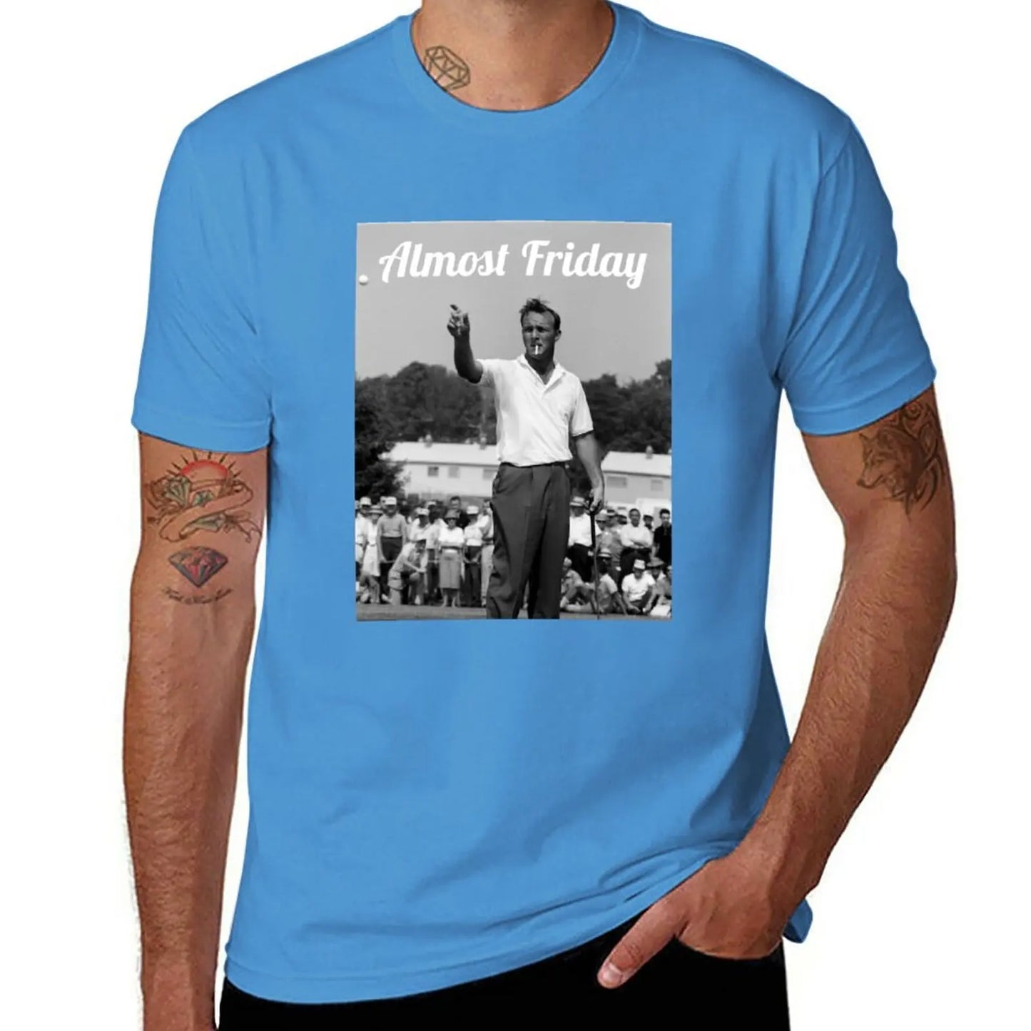 Arnold Palmer Cigarette "Almost Friday" Tee