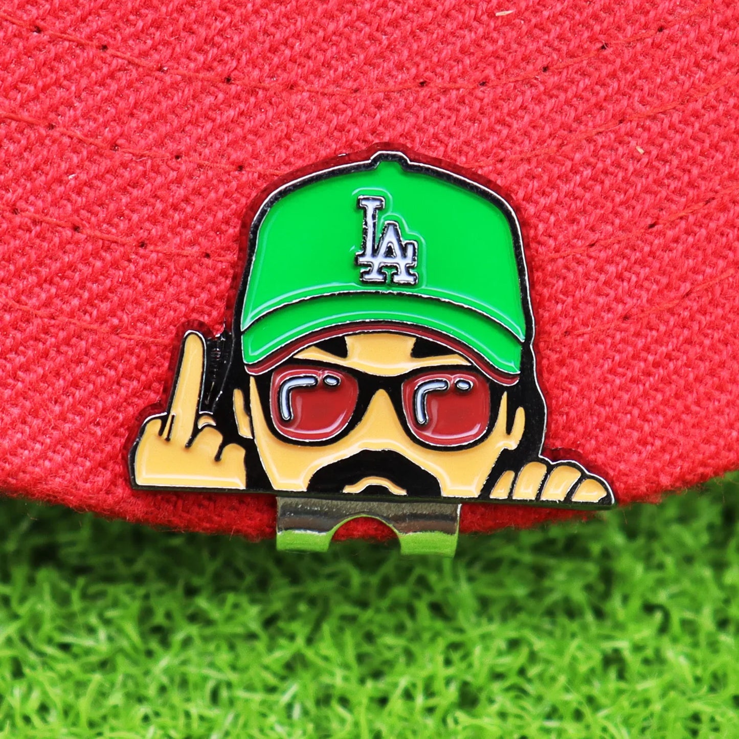 LA Dodgers "Middle Finger" Ball Marker