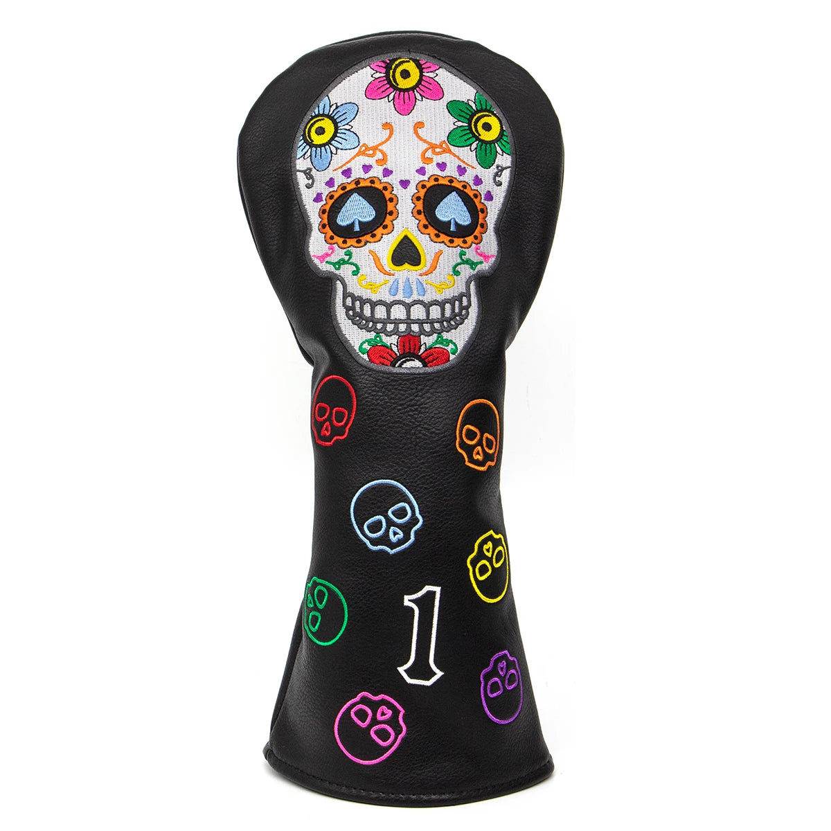 Floral Skull Head Covers (Woods/Putters/Pouch)