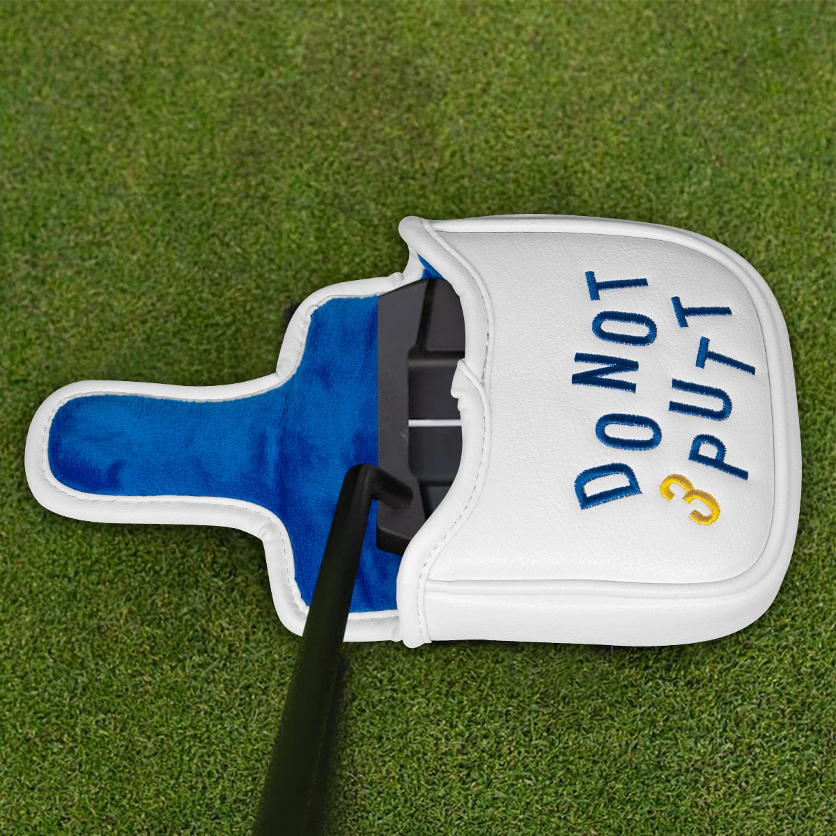 "DO NOT 3-PUTT" Putter Head Covers