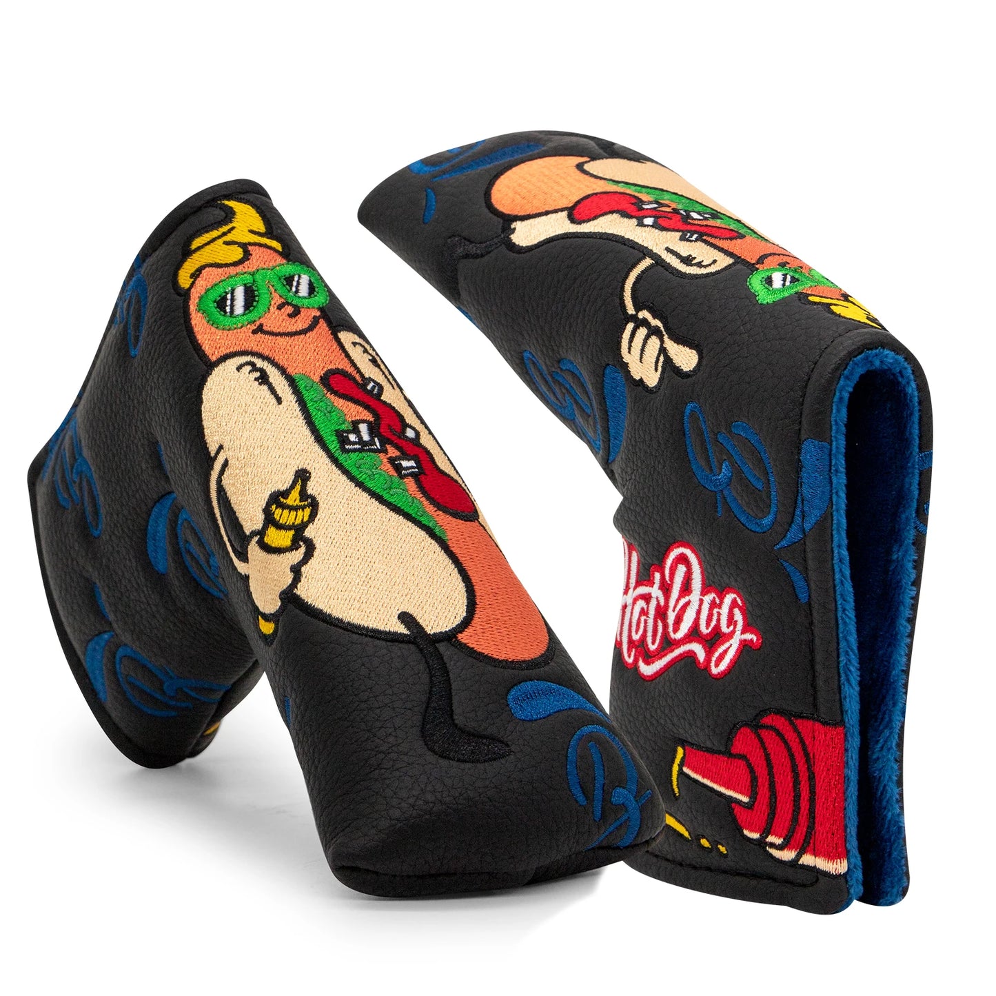 Hot Dog Head Covers (Black)