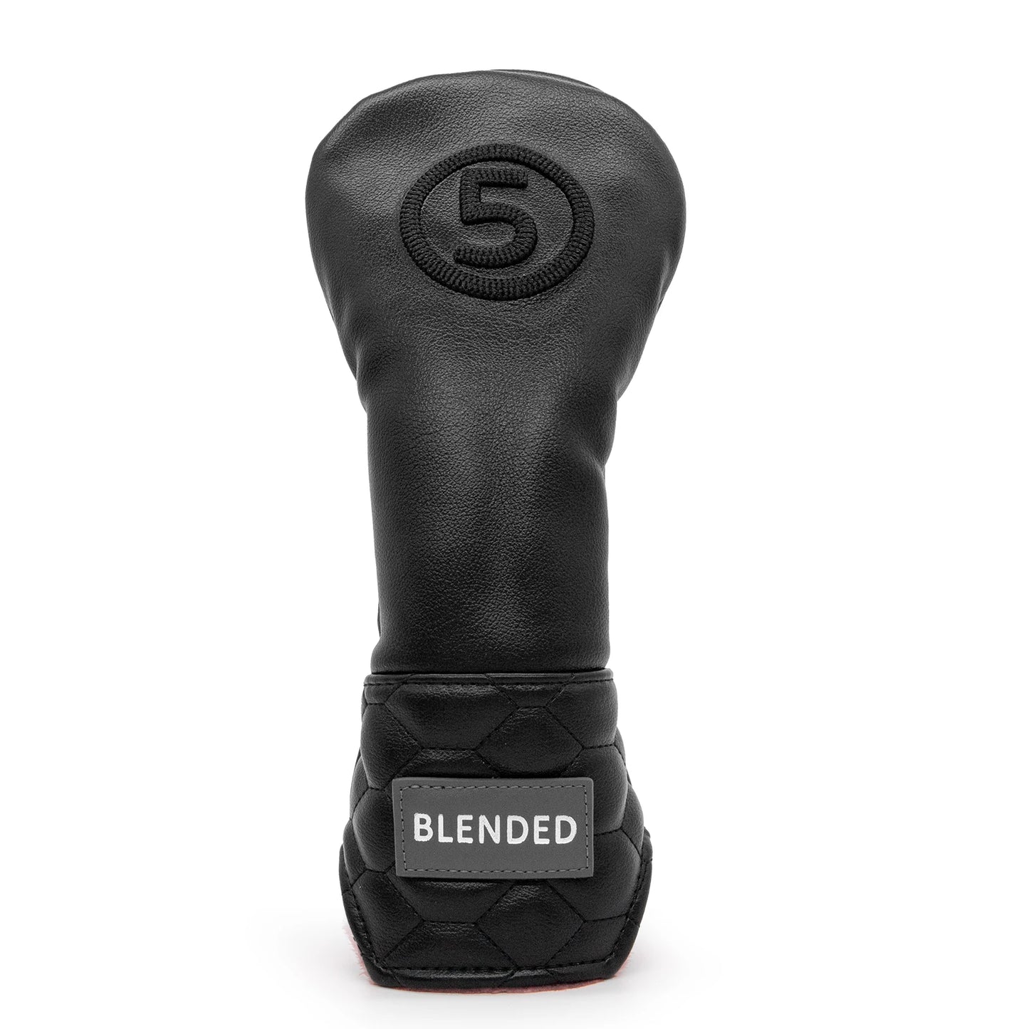 Black Premium Leather Head Cover