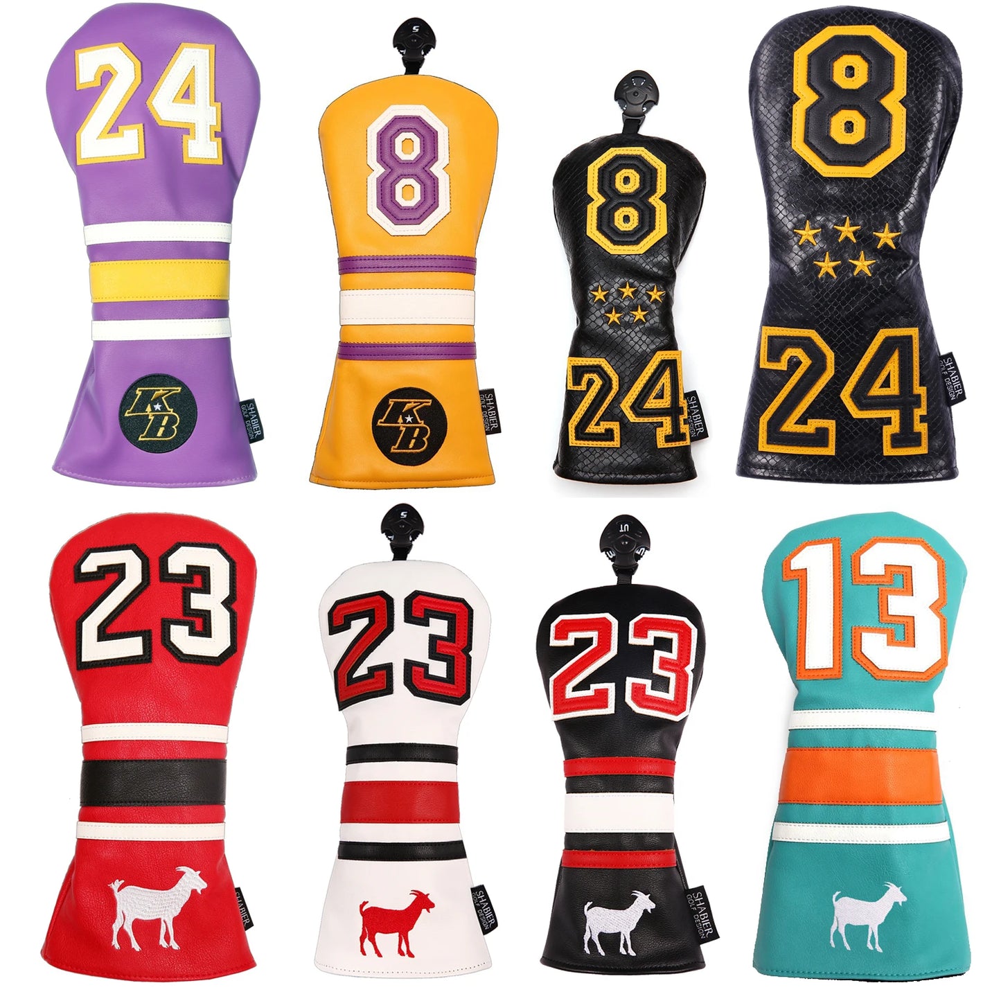 GOAT Head Covers (Multiple Athletes)