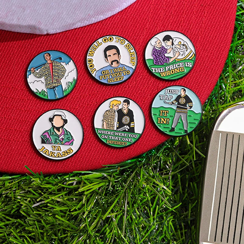 Happy Gilmore Premium Ball Markers