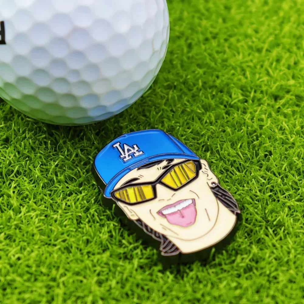 LA Dodgers "Glasses/Mullet" Ball Marker