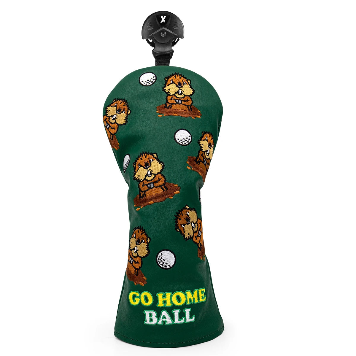 Groundhog "GO HOME BALL!" Head Covers (Woods/Putters)