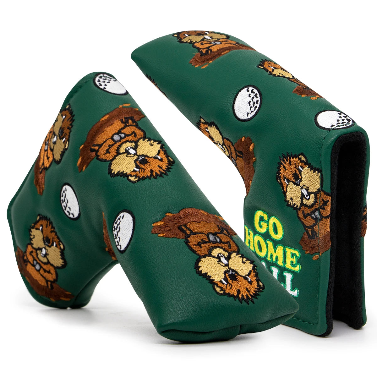 Groundhog "GO HOME BALL!" Head Covers (Woods/Putters)