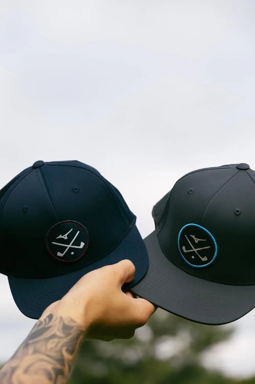 Mizuno "Crossed Clubs" Snapback Hat (Unisex)