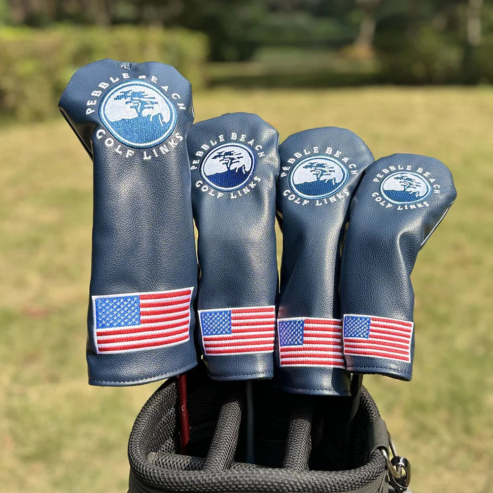 USA Pebble Beach Golf Club Head Covers