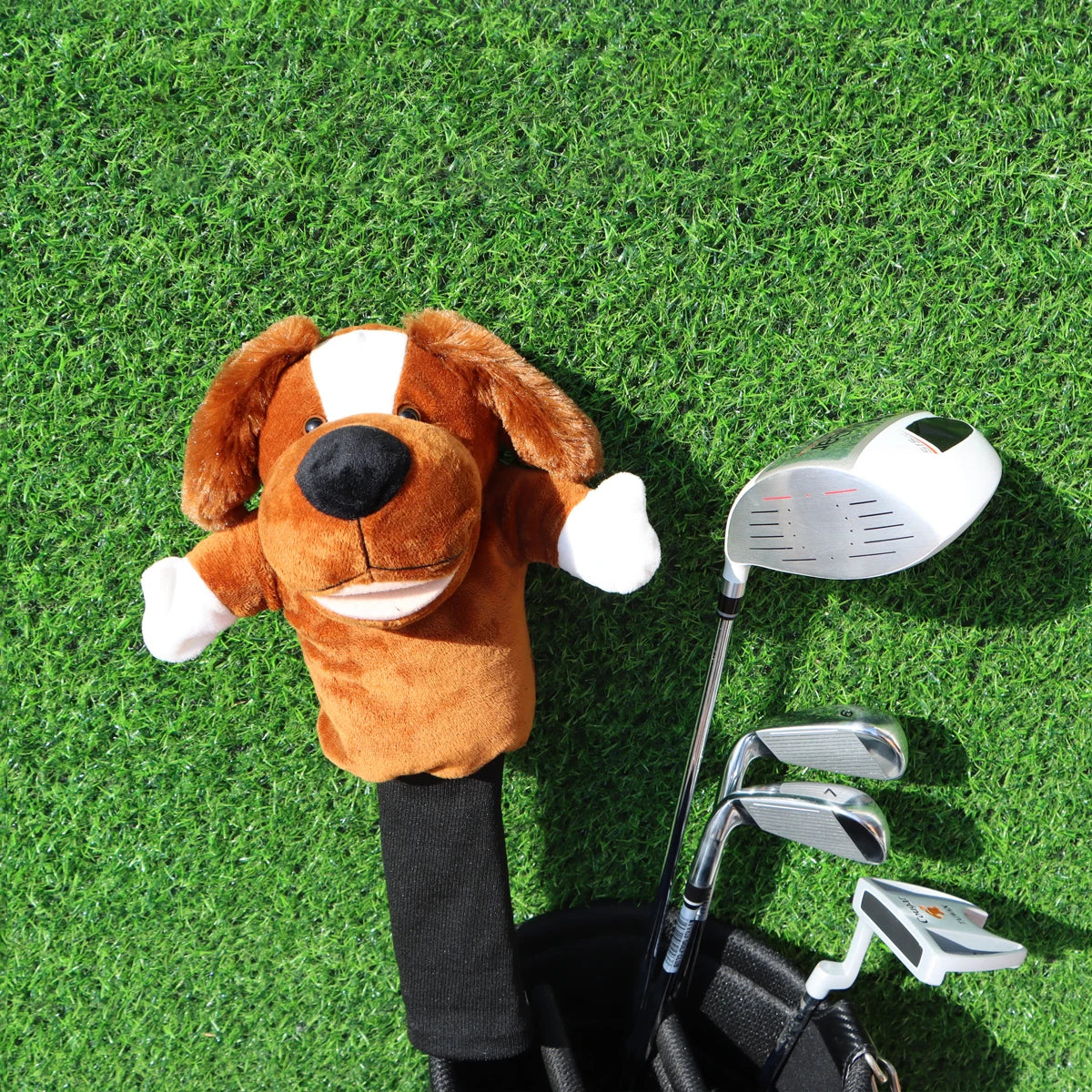 Cute Dog Head Covers (Driver/Fairway/Hybrid)