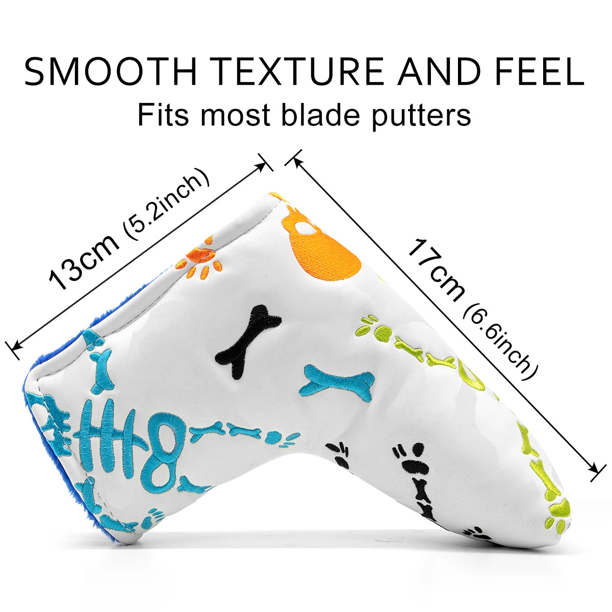 Various Blade Putter Covers (Sushi/Birdie/Skeleton/Burger)