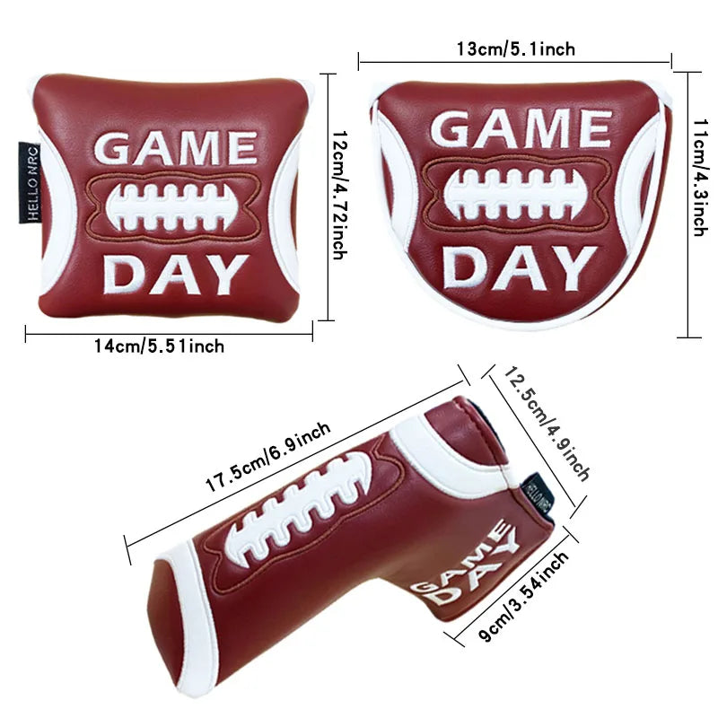 Football "Game Day" Head Covers