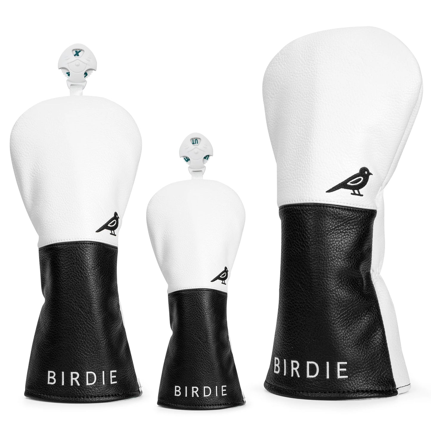 Elegant Leather Birdie Golf Head Covers